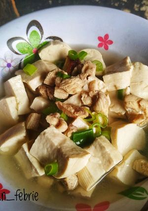 Foto resep Sup Tahu Ayam Jahe