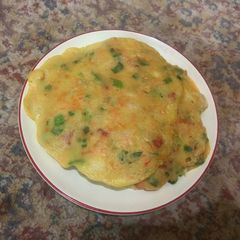 A picture of Vegetables pancake 🥞.