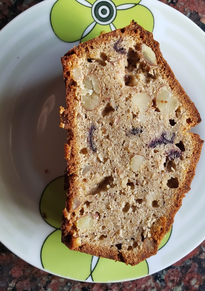 Una foto de Budín de ciruela y almendras low carb