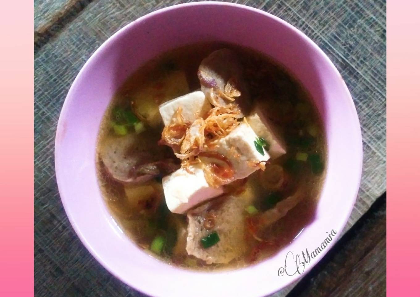 Tahu Kuah Bakso