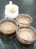 Chocolate Souffle With An Orange Syrup