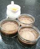 Chocolate Souffle With An Orange Syrup