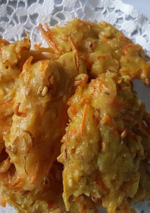 Foto resep Bakwan wortel tauge