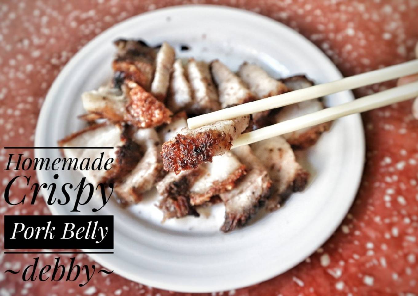 Homemade Crispy Pork Belly