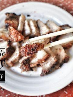 Foto resep Homemade Crispy Pork Belly