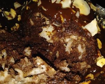 Fresh, Making Recipe Fudgy Almond Joy Stuffed Bundt Cake Delicious