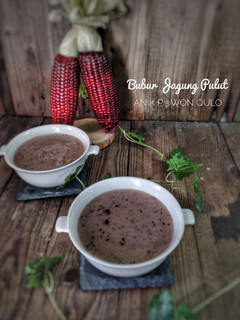 Foto resep Bubur Jagung Pulut