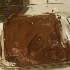 A picture of Homemade brownies.