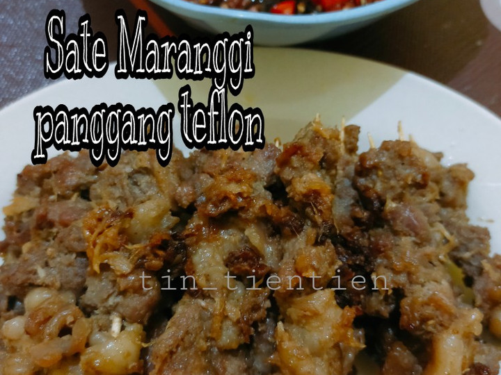 Cara Gampang Membuat Sate Maranggi Panggang Teflon, Sempurna