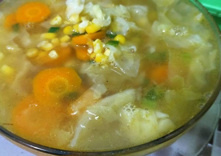Resep Soup Jagung Lezat