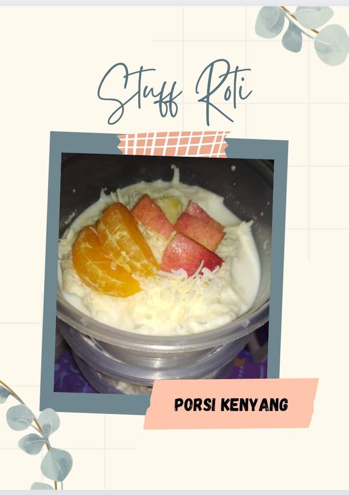 Resep Stuff roti tawar porsi keluarga oleh Rizky Ghania - Cookpad