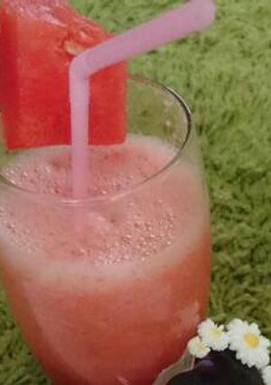 Dinnyés smoothie recept fotója