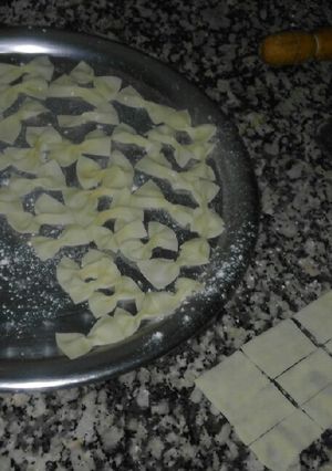صورة لوصفة عجينة المقارون السهلة والسريعة