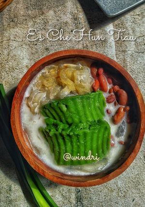 Foto resep Es Che Hun Tiau (Bubur Sagu Gunting)