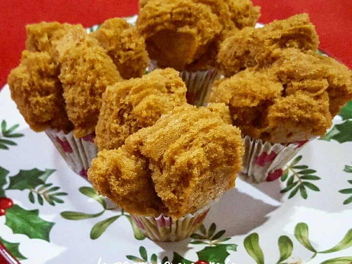 Cara Mudah Menyiapkan Resep Bolu kukus gula merah mekar ala mommy rafa yang Uenak Anti Ribet, Bisa Manjain Lidah