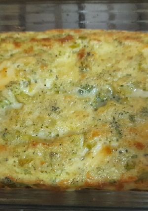Una foto de Budín de brócoli