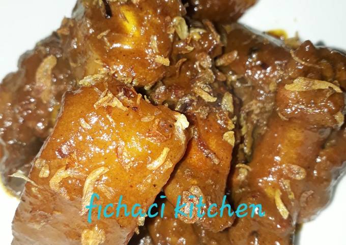 Semur Daging Ayam Kentang