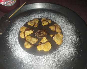 Ready to Serve Chocolate Puri Heart Delicious Simple