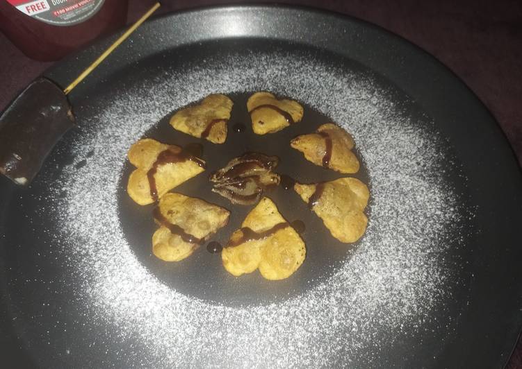 Chocolate Puri Heart