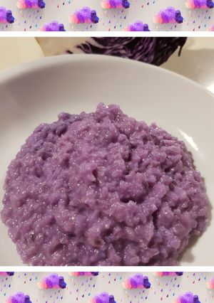 Foto di Risotto al cavolo viola