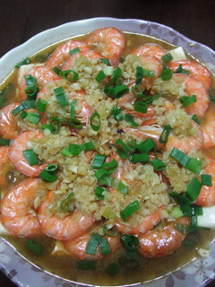 蒜蓉蒸蝦 的食譜成品照片