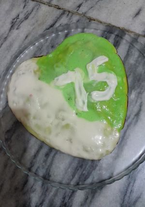 A picture of 75th pakistan birthday cake.