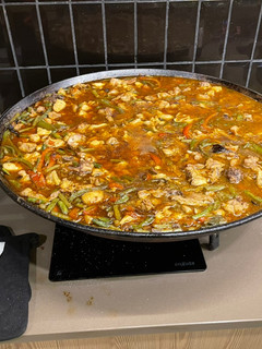 Una foto de Paella Valenciana