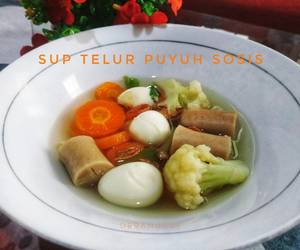 Ini Caranya Sup Telur Puyuh Sosis Enak dan Sehat Ini Caranya Sup Telur Puyuh Sosis Enak dan Sehat
