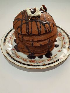 عکسی از دستور پنکیک شکلاتی