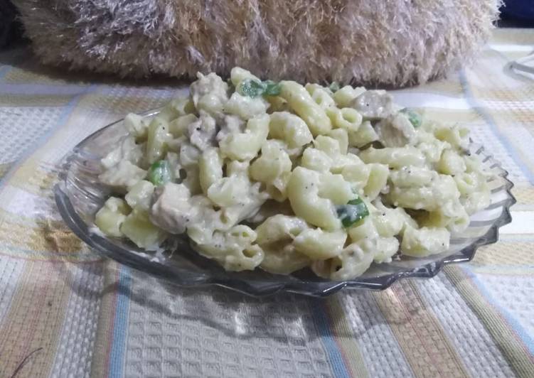 Simple Way to Make Perfect Creamy white sauce pasta