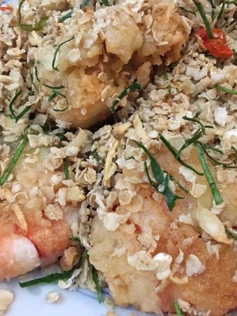 Cara Gampang Membikin Resep Udang goreng oatmeal yang  Bikin Ketagihan Anti Ribet, Menggugah Selera