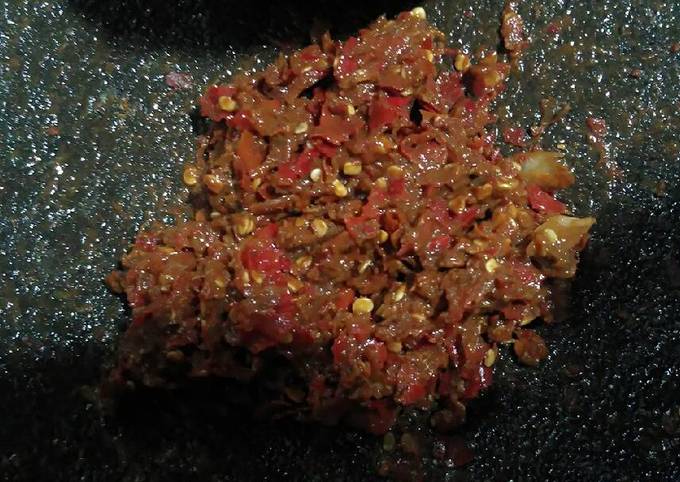 Sambal Bawang Merah Terasi