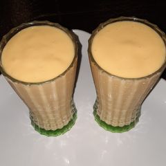 A picture of Mango milk shake.
