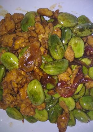 Foto resep Orak Arik Telur pete
