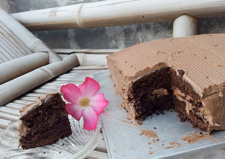 Cake coklat mom stef