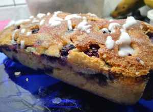 Una foto de Almond Flour, Keto Bluberry Bread