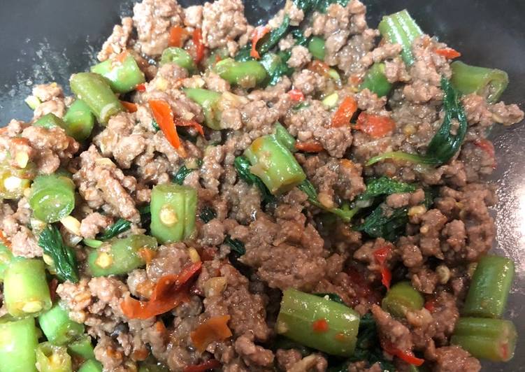 Resep Daging tumis kemangi Lezat