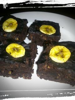 Foto resep Cake Pisang Coklat Happycall (tanpa telur dan mixer)