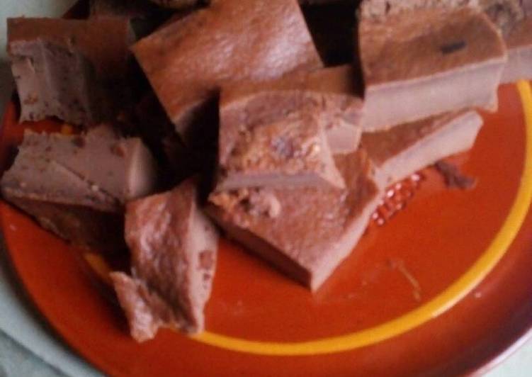 Tarta de queso con chocolate al horno