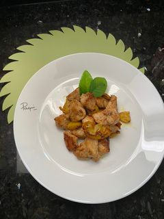 Una foto de Pollo al limón 🍋