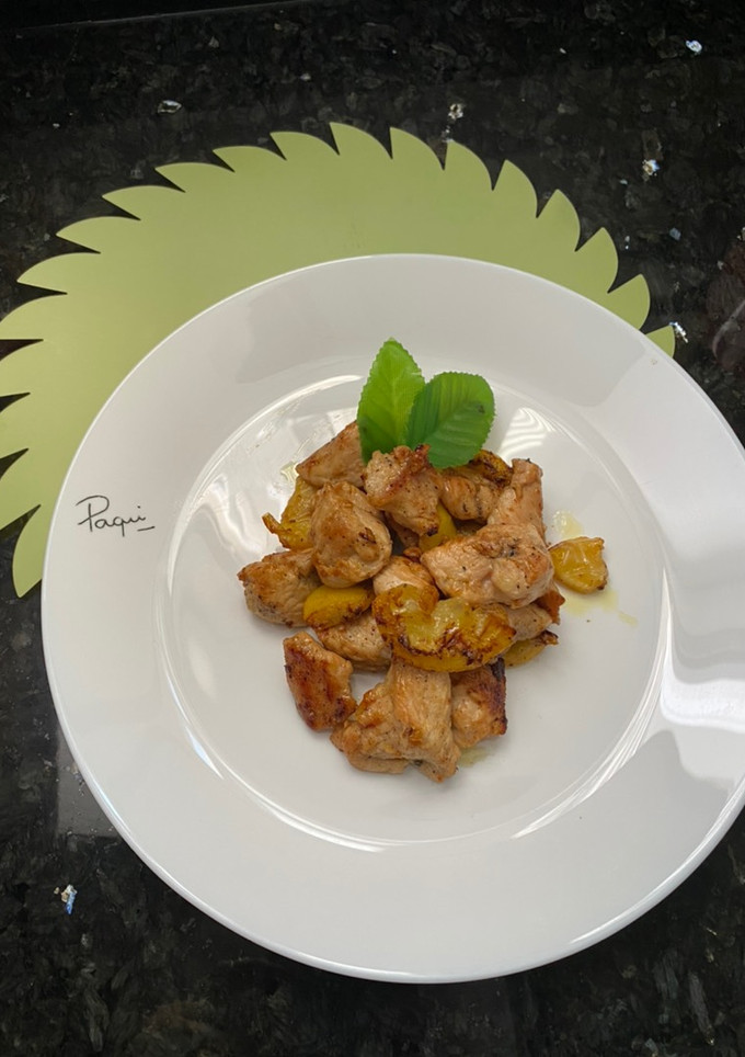Una foto de Pollo al limón 🍋