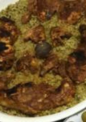 صورة لوصفة منسف فريكة ودجاج