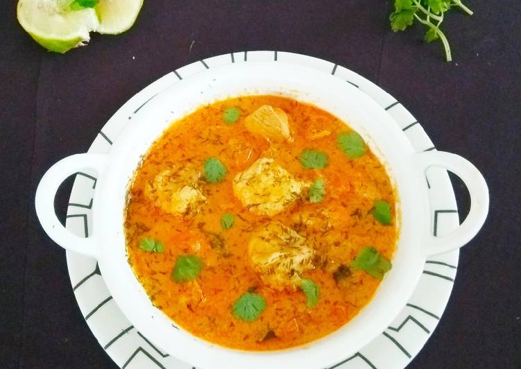 Healthy Recipe of Thai Coconut Chicken Curry