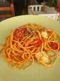 Spaghetti Pomodoro e Mozzarella