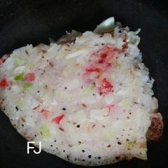 A picture of Semolina cheela.