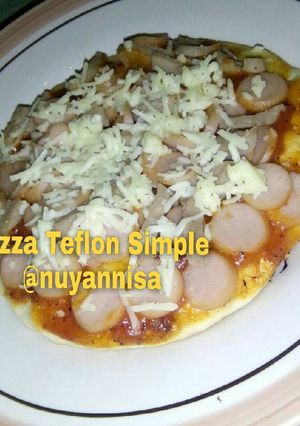 Foto resep Pizza Teflon Simple
