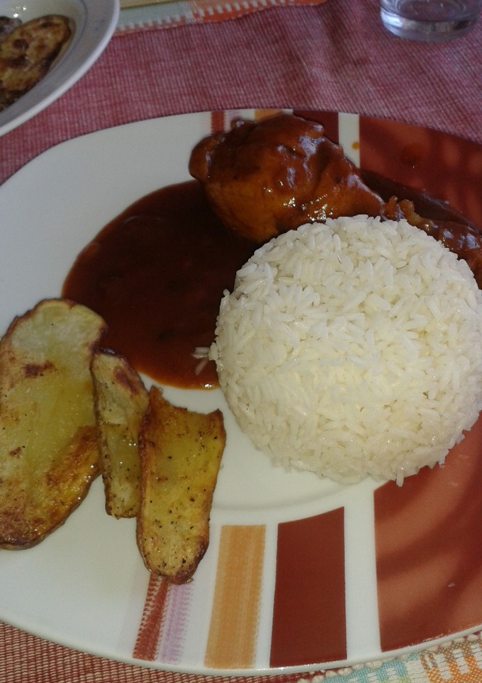 Una foto de Pollo a la Coca Cola