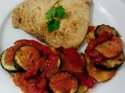Una foto de entrantes de verduras