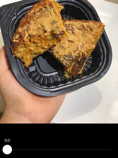 Hình của món EatcleanBánh carrot yến mạch.