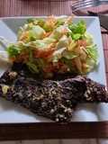 Ensalada con repollo y zanahoria